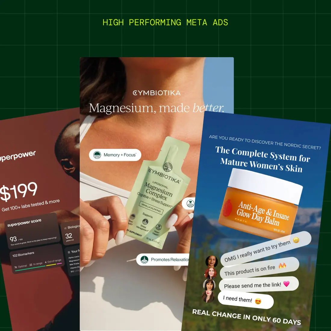 Advertising campaign design: example 1