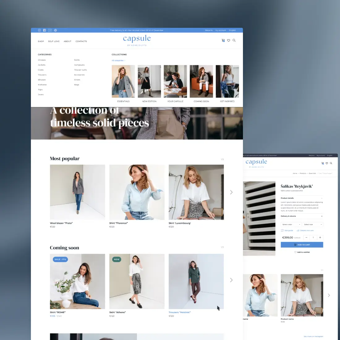 Women’s clothing store design